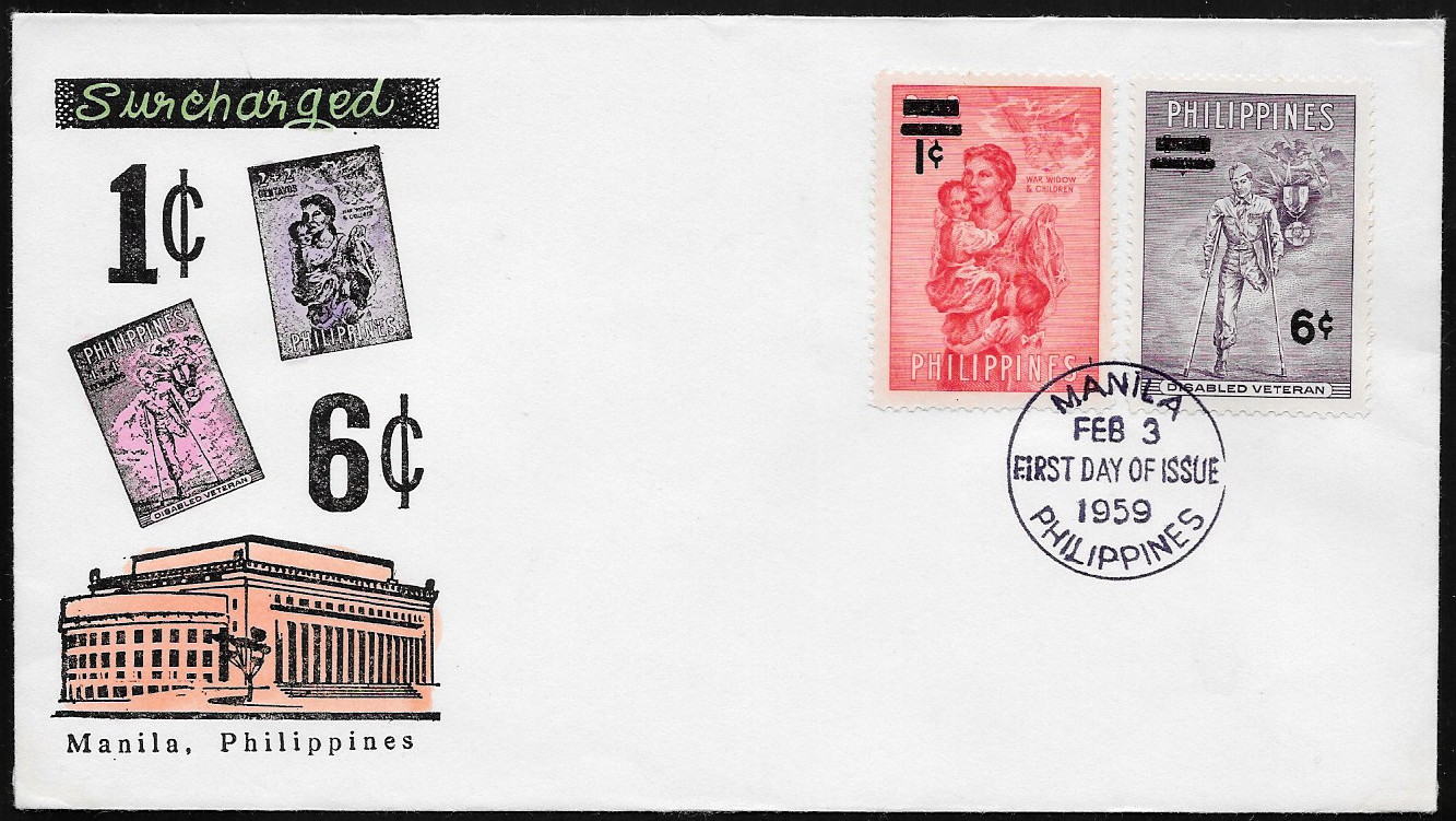 Philippines 1959 First Day Cover 